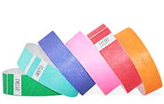 1" Solid Color Wristbands