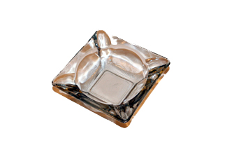 Glass Ashtray Steel, Ashtray,sale,cheap,supply,glass