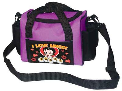Shoulder Tote (Betty Boop I Love Bingo) Cushion, bag, bing, seat, Betty, Boop
