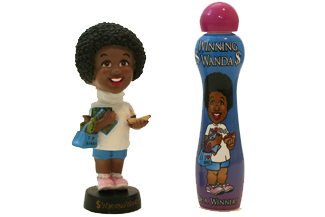 Bobble Head & Dauber Gift Pack (Winning Wanda) Deluxe, Carry, Case,dauber, sun, sational,set,gift,boble,head
