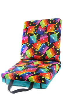 Seat Cushion (Bingo #3) Cushion, bag, bing, seat