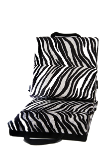 Seat Cushion (Zebra) Cushion, bag, bing, seat