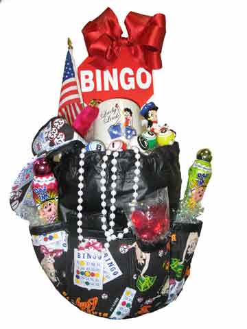 Gift Basket #2  Gift, Basket, bingo,bear, dauber,