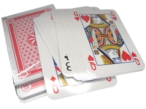 Jumbo Deck of Playing Cards easy read, deck, jumbo cards, playing cards