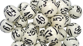 6-Sided Lightning Ball Set Bingo, balls, balls, colored, lotto, keno
