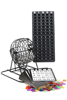 Mini-Bingo Cage Mini,Bingo, Cage, set, games