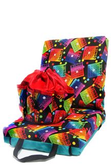 Seat Cushion w/ Matching Bag (Bingo #3) Double Bingo Seat Cushion w/ Matching Bingo Bag