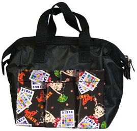 Dauber Tote (Betty Bingo) Cushion, bag, bing, seat, Betty, Boop, dauber, tote