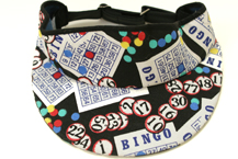 Bingo Visor- Bingo, Teddy, Bear,novelty,luck,visor,hat