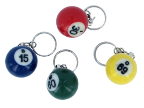Bingo Ball KeyChain Bingo, Key,Chain, keychain, novelty, novelties, cheap