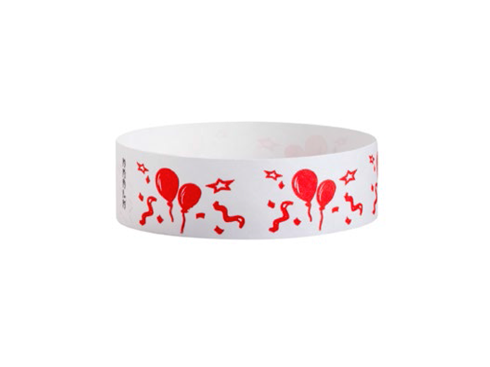 RED BALLOONS WRISTBANDS 