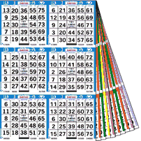 6 ON 8 UP (150 books)
