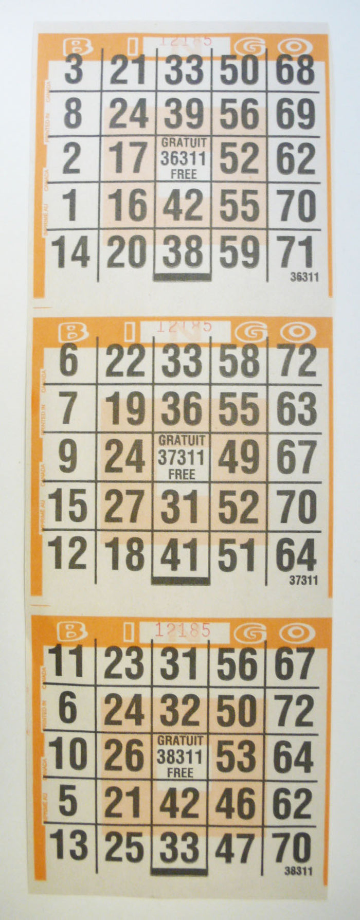 3 ON ORANGE SQUARE DESIGN PAPER