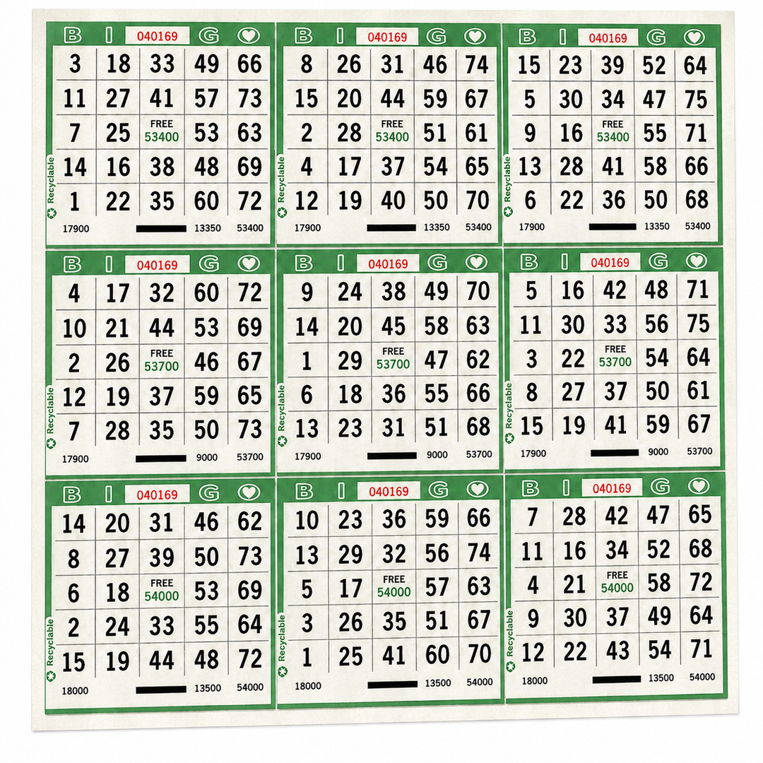 9_On_Bingo_Paper Green