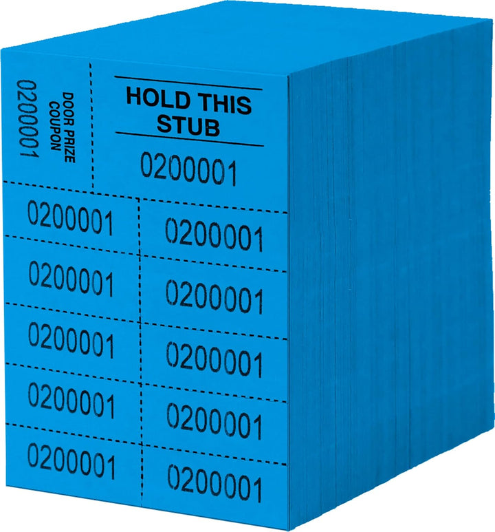 Ten-Part Auction Ticket