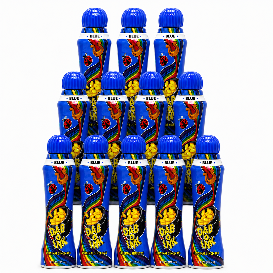 Blue 4 Oz. Dab-O-Ink Reg4