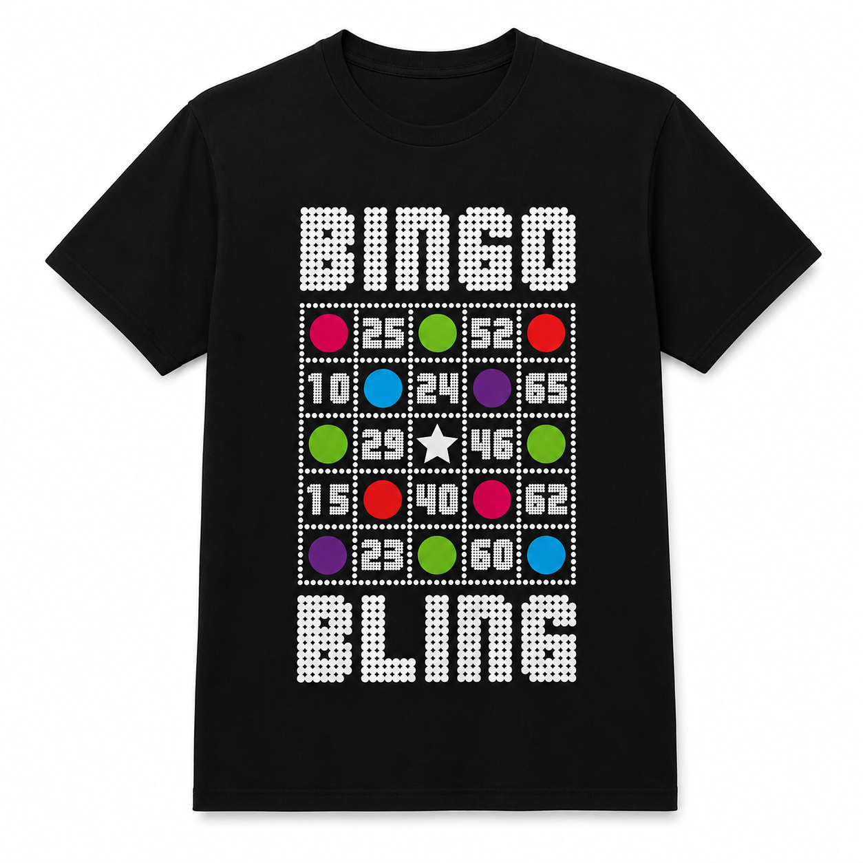 Retro Bingo Bling Tee-Shirt