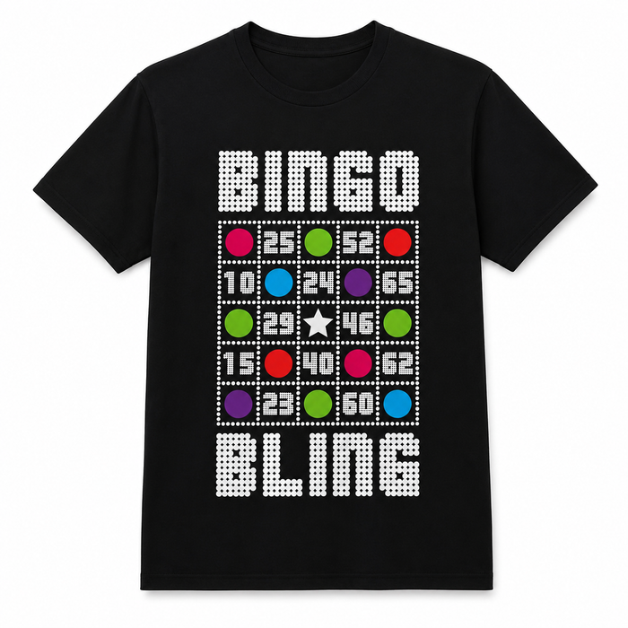 Retro Bingo Bling Tee-Shirt