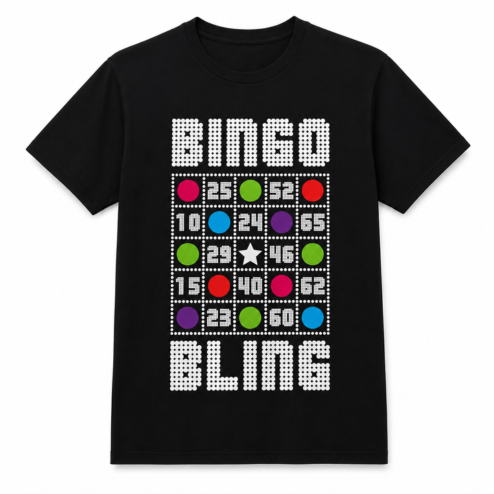 Retro Bingo Bling Tee-Shirt