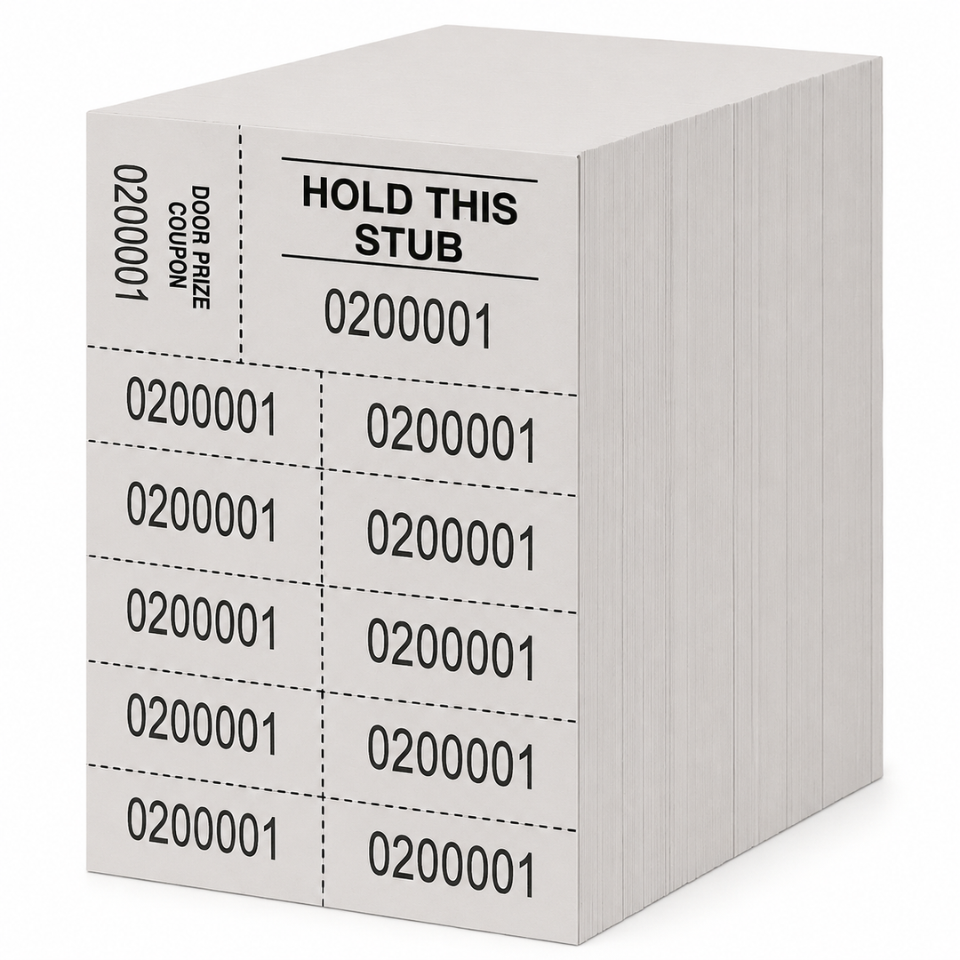Ten-Part Auction Ticket