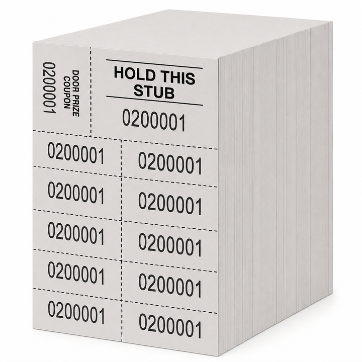 Ten-Part Auction Ticket