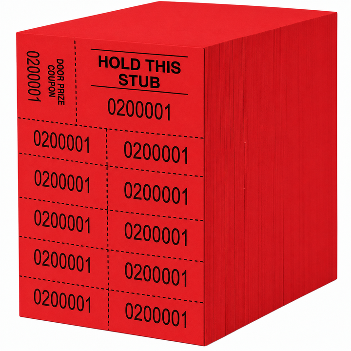 Ten-Part Auction Ticket