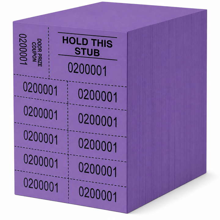 Ten-Part Auction Ticket