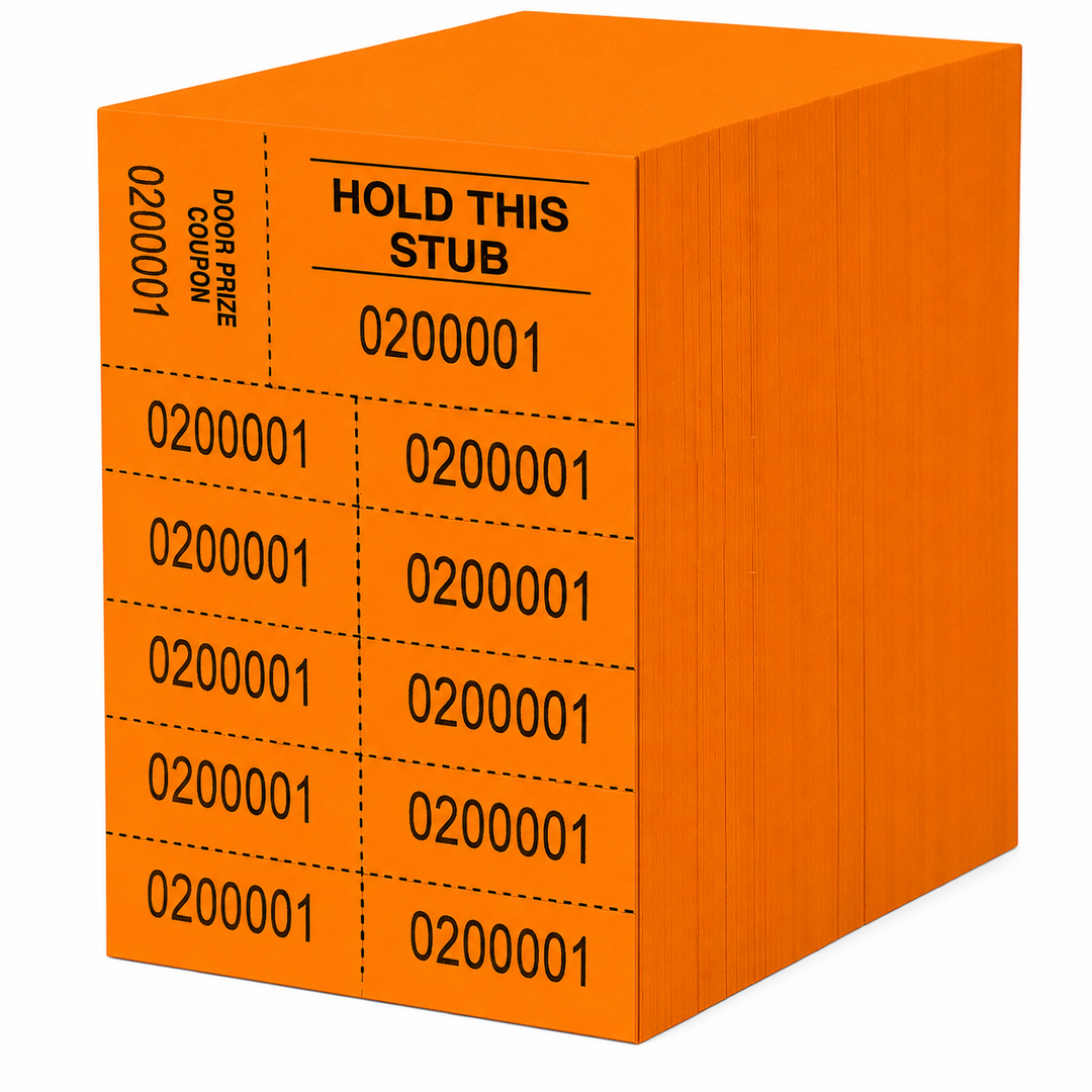 Ten-Part Auction Ticket