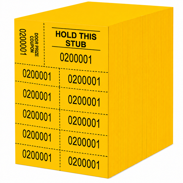 Ten-Part Auction Ticket