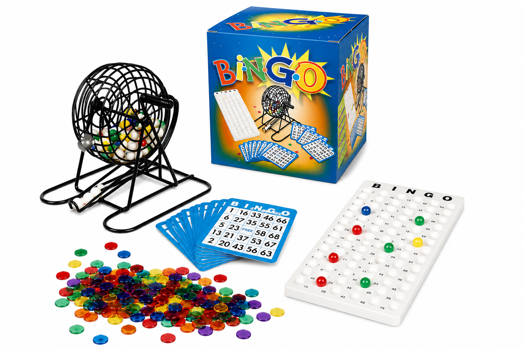 Deluxe Mini Bingo Cage Set