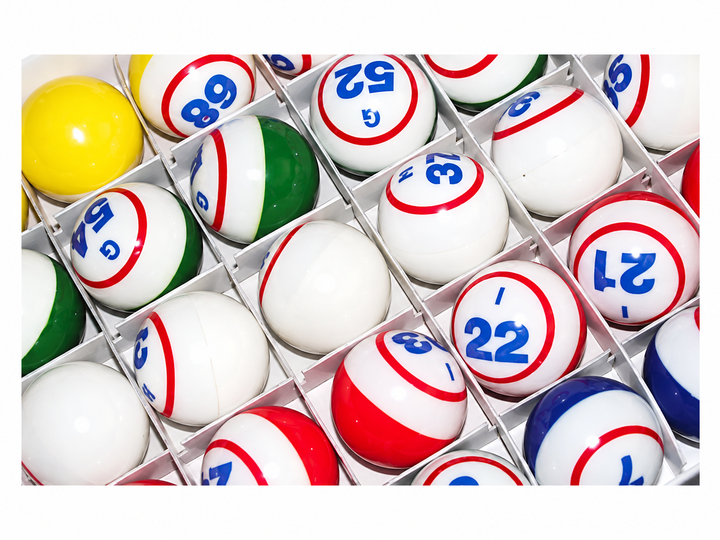 Deluxe Inside Print Bingo Blower Ball
