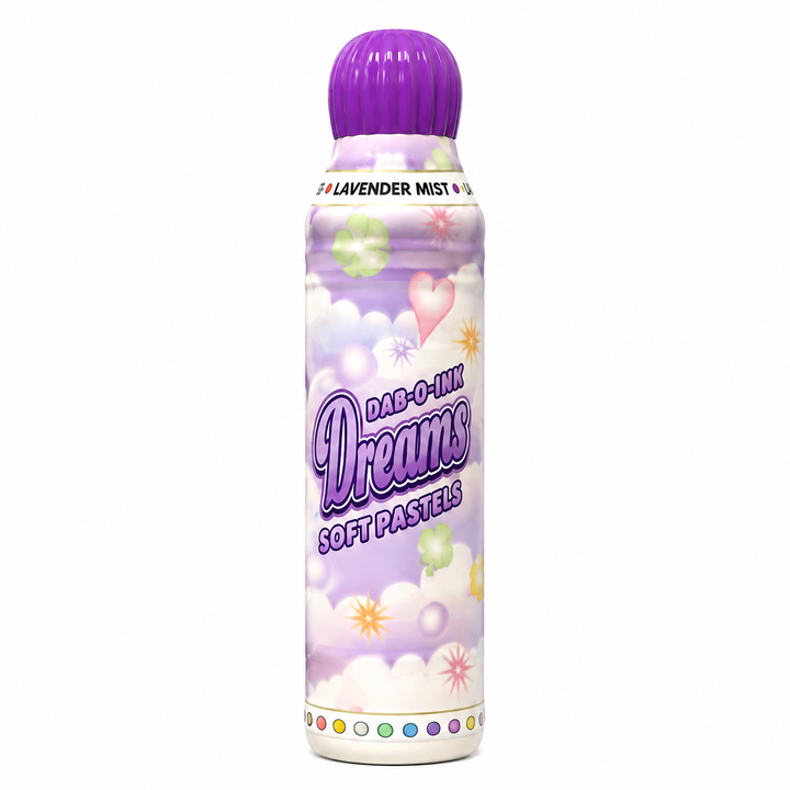 Dab-O-Ink 3 oz. Pastel Dreams Bingo Ink Marker - lavender