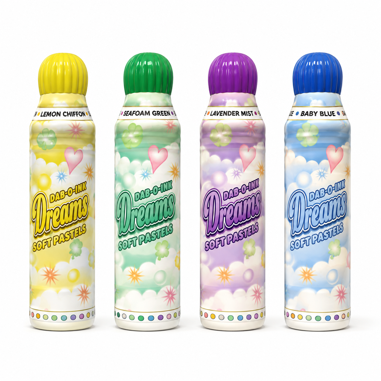 Dab-O-Ink 3 oz. Pastel Dreams Bingo Ink Marker