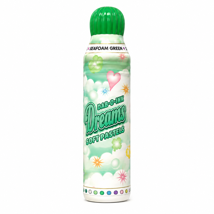 Dab-O-Ink 3 oz. Pastel Dreams Bingo Ink Marker - seafoam green