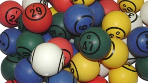 Multi-Color Double Number Bingo Ball Set