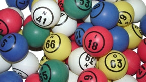 Multi Color Single Number Bingo Ball Set