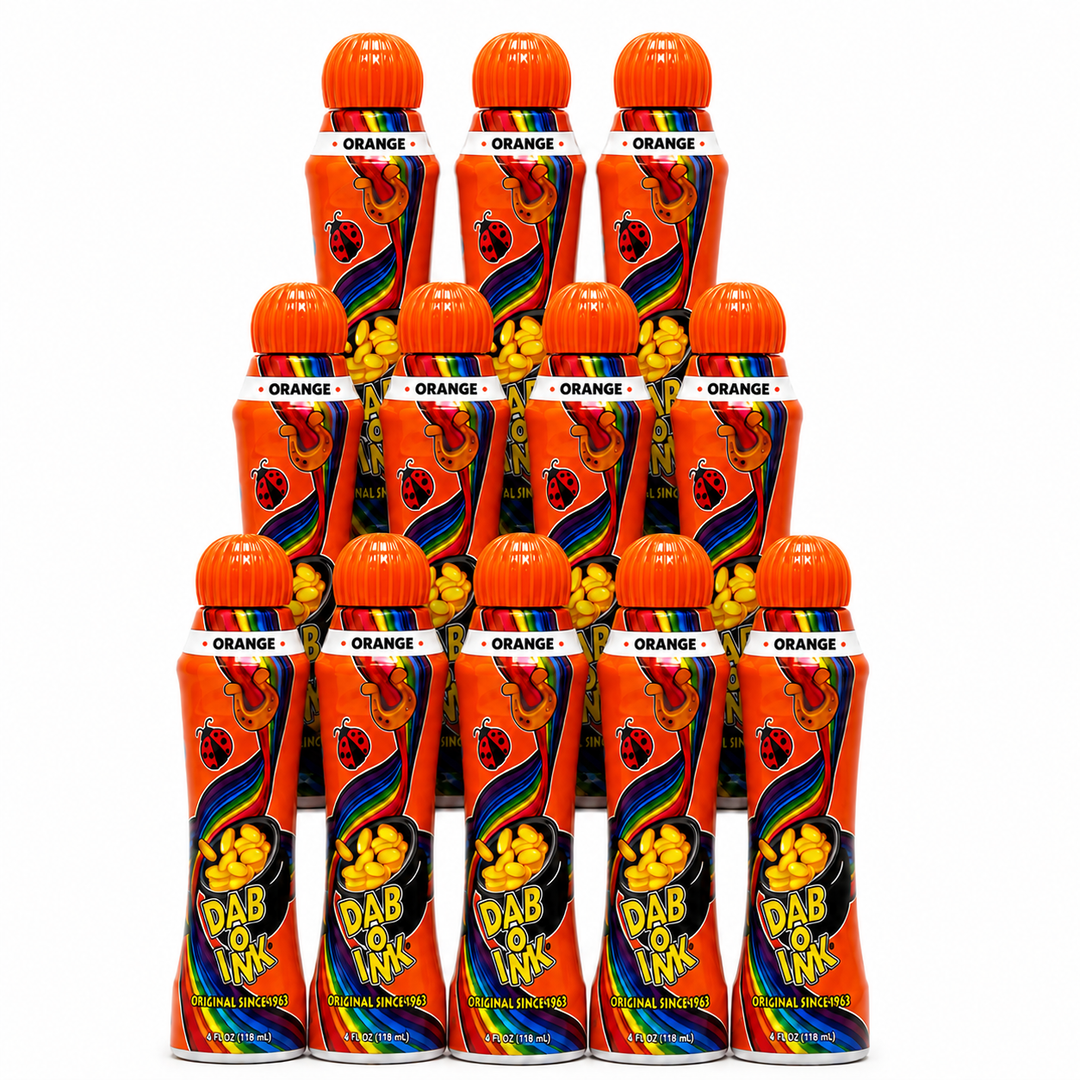 Orange 4 Oz. Dab-O-Ink Reg4