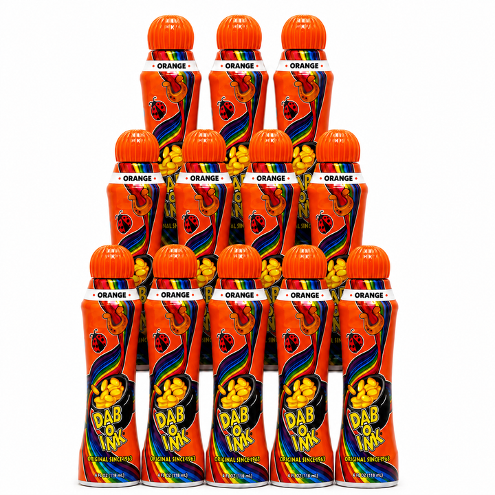 Orange 4 Oz. Dab-O-Ink Reg4