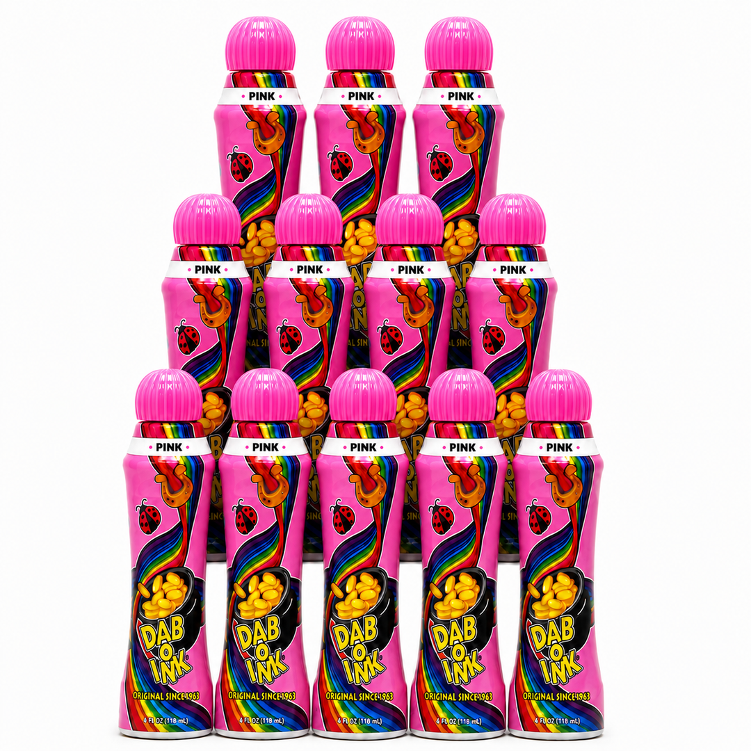 Pink 4 Oz. Dab-O-Ink Reg4