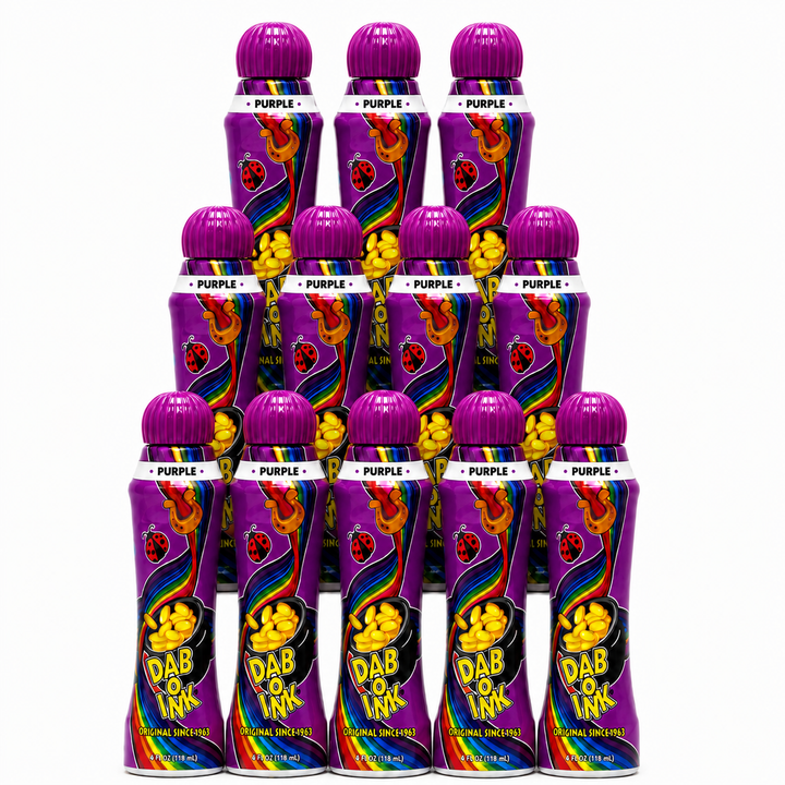 Purple 4 Oz. Dab-O-Ink Reg4