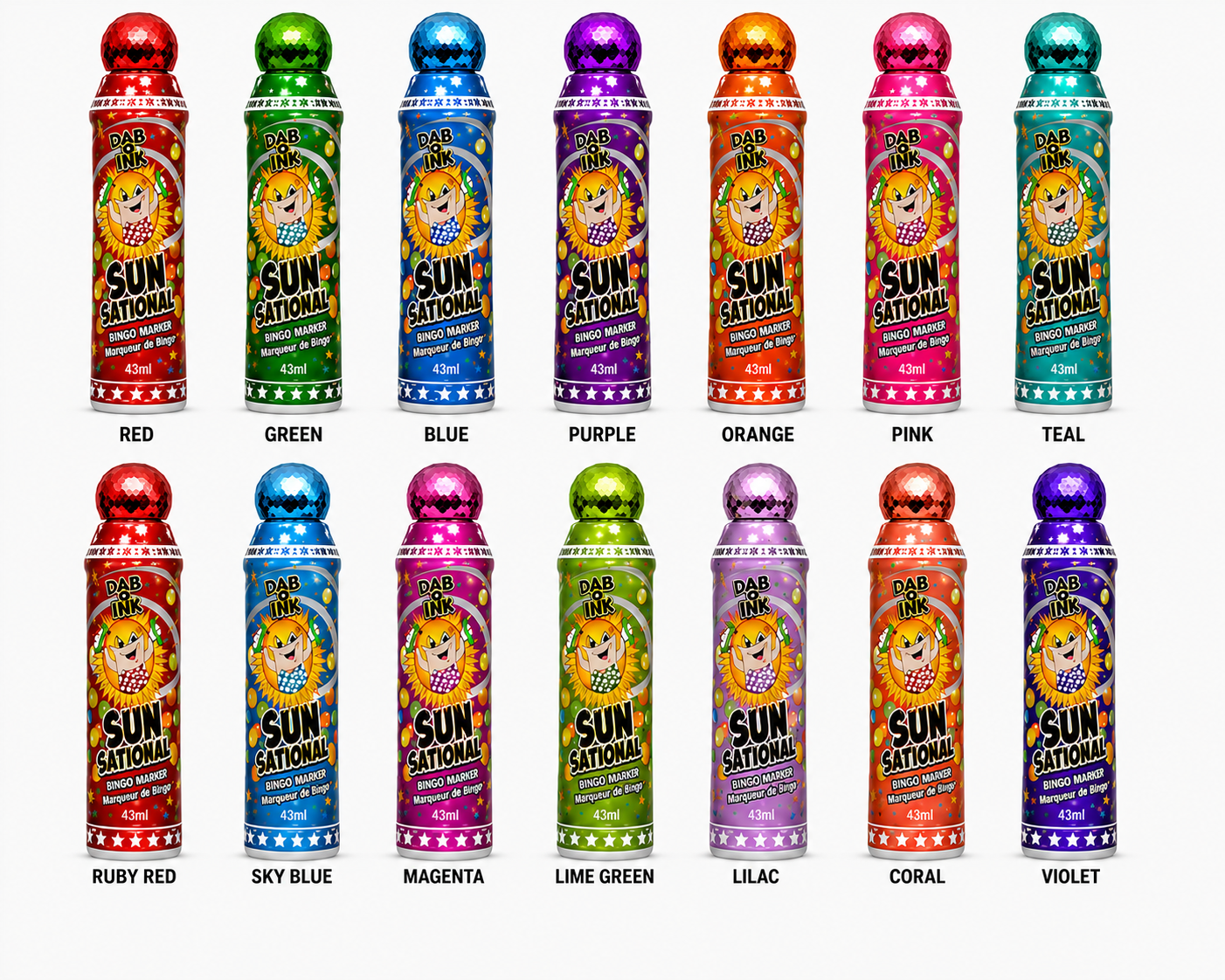 SunSational Minis Ink Dauber Variety Pack