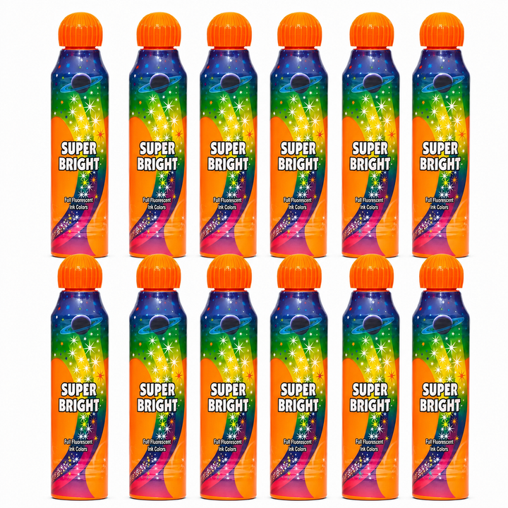 Super Bright 4 Oz Dauber-Orange