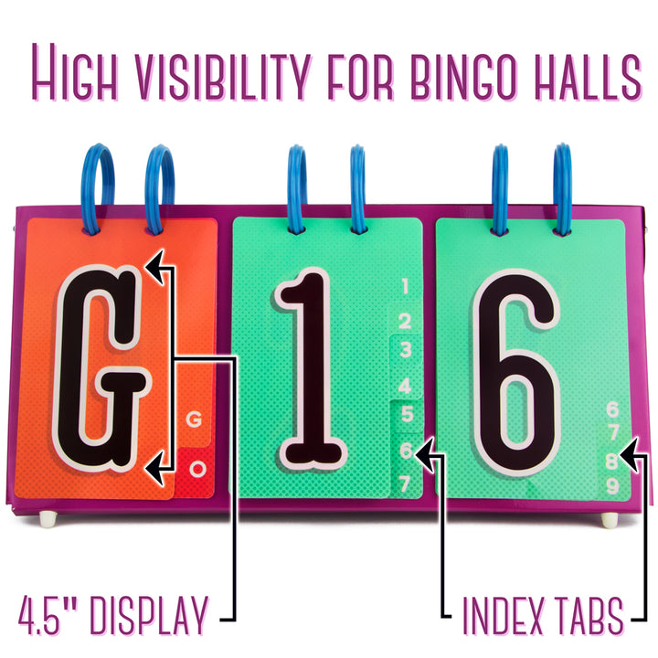 Tabletop Bingo Calling Board
