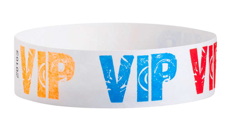 VIP Multicolored Wristbands