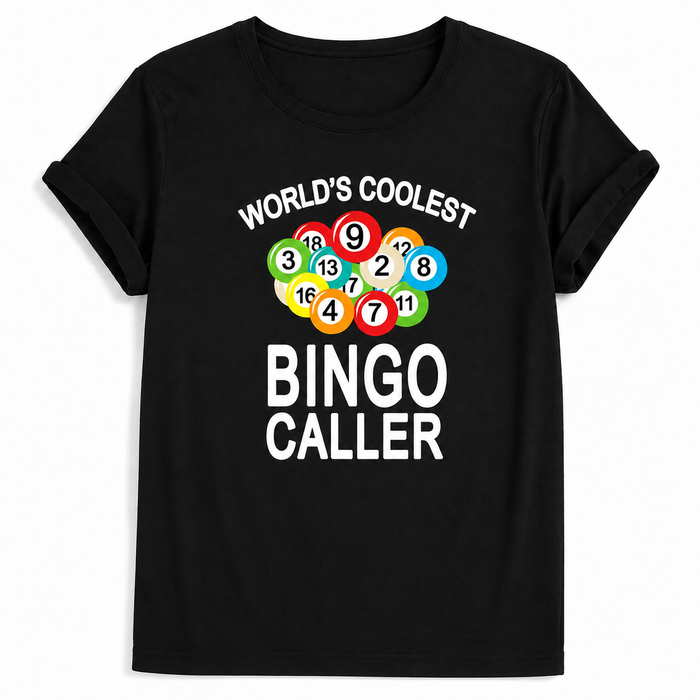 World's Coolest Bingo Caller Tee-Shirt