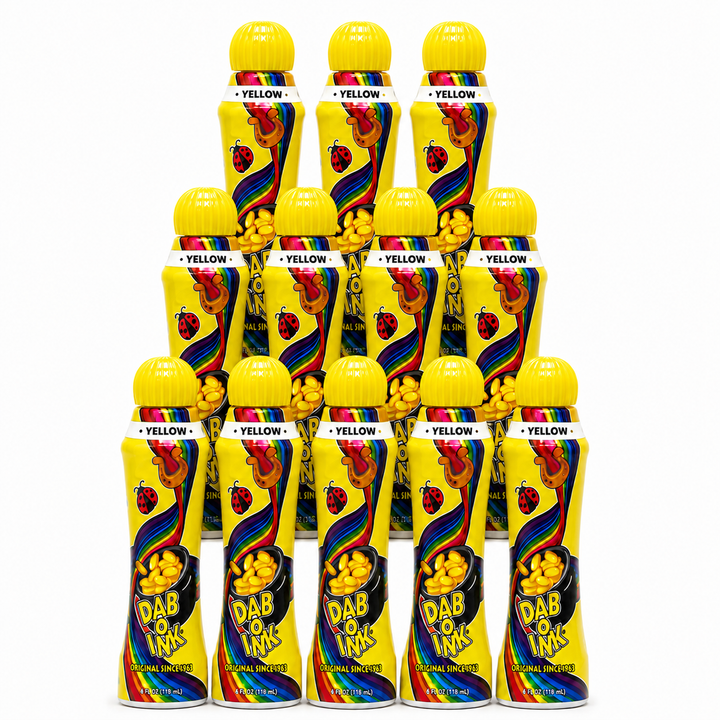 Yellow 4 Oz. Dab-O-Ink Reg4