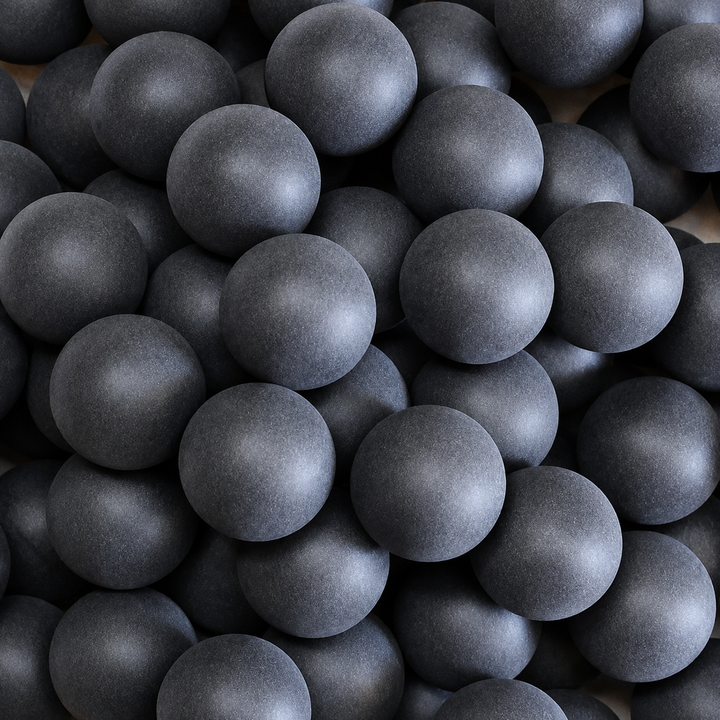 Blank Ping Pong Balls - black