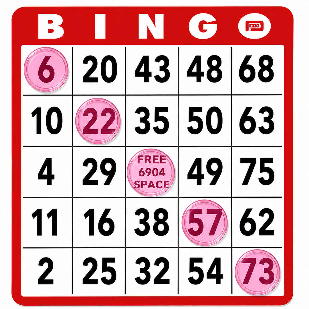 3/4 Inch Transparent Non-Magnetic Chips - pink