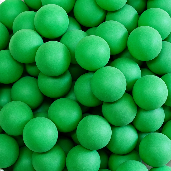 Blank Ping Pong Balls - dark green