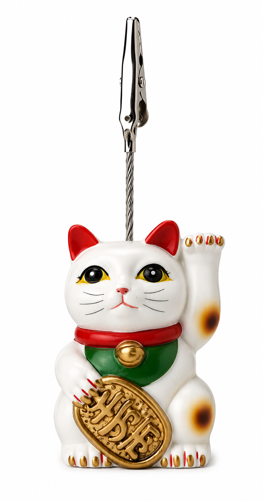 Lucky Cat Ticket Holder